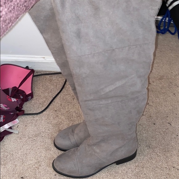 american eagle knee high boots